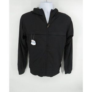 Sierra Designs Mens Reversible Black Gray Hooded Jacket NWT $179